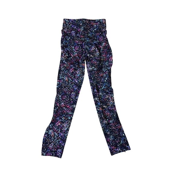 Lululemon Fast and Free High-Rise Crop 23" Floral Spray Leggings Size 2 - Picture 3 of 7